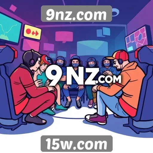 Explorando a comunidade de gamers no 9nz.com