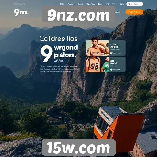 Experiência do usuário no site 9nz.com